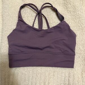lululemon athletica Dark Purple Crop Top